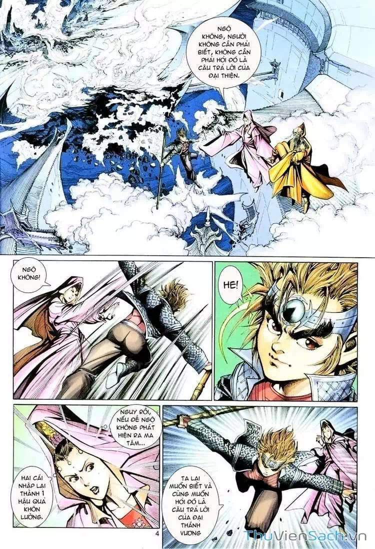 Truyện Tranh Đại Thánh Vương trang 4