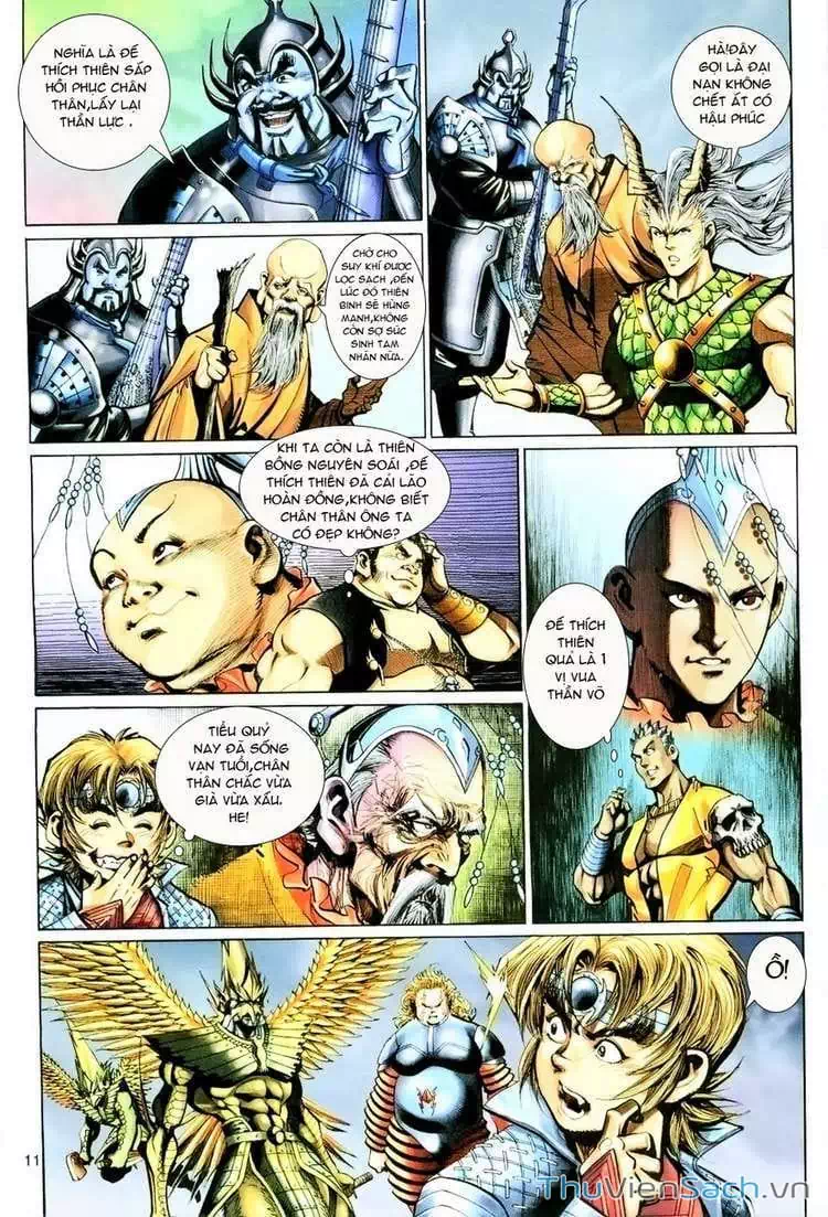 Truyện Tranh Đại Thánh Vương trang 4