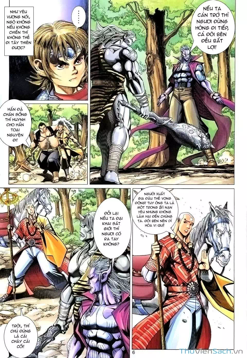 Truyện Tranh Đại Thánh Vương trang 4