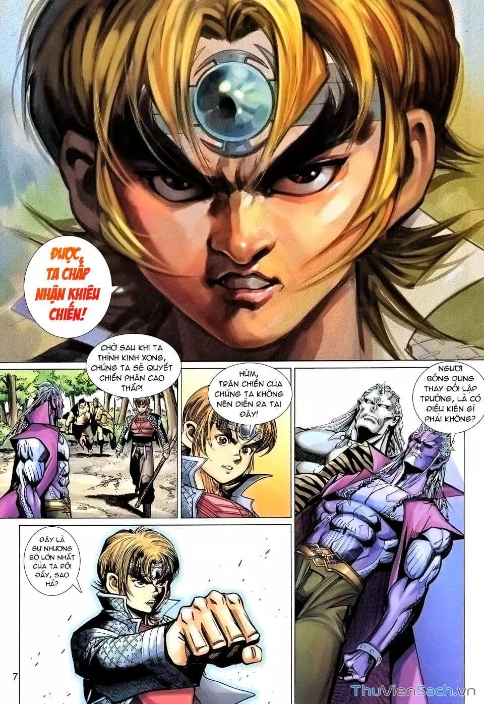 Truyện Tranh Đại Thánh Vương trang 4