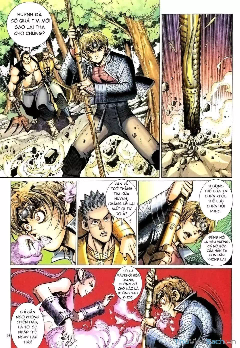 Truyện Tranh Đại Thánh Vương trang 4