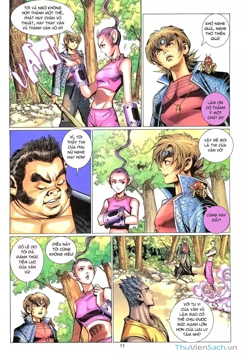 Truyện Tranh Đại Thánh Vương trang 4