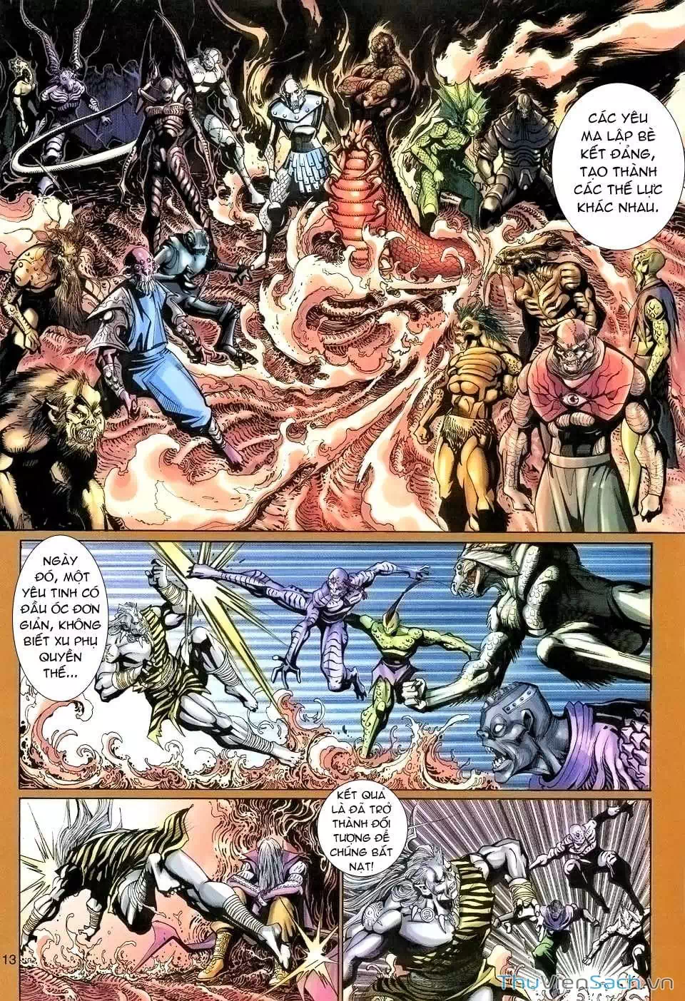 Truyện Tranh Đại Thánh Vương trang 4