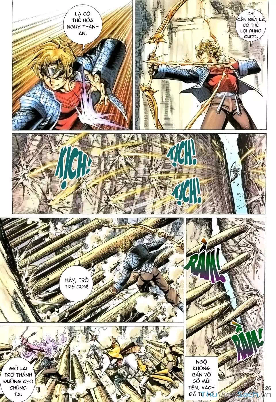 Truyện Tranh Đại Thánh Vương trang 4