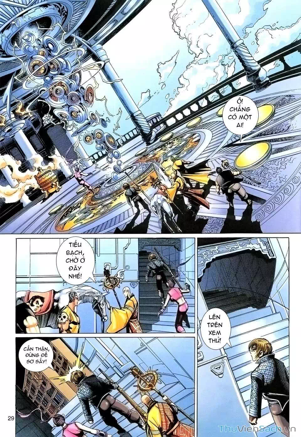 Truyện Tranh Đại Thánh Vương trang 4