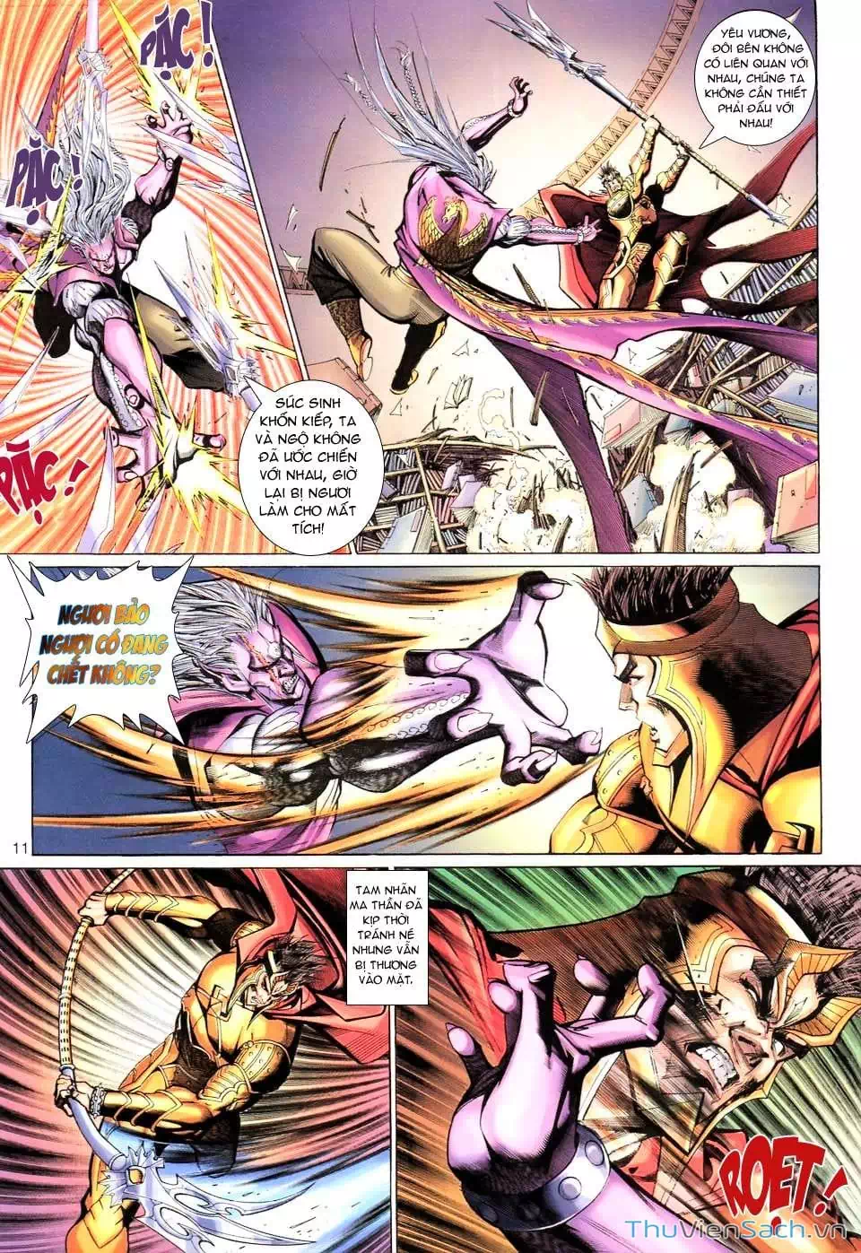 Truyện Tranh Đại Thánh Vương trang 4