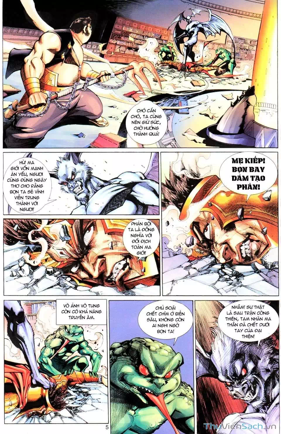 Truyện Tranh Đại Thánh Vương trang 4