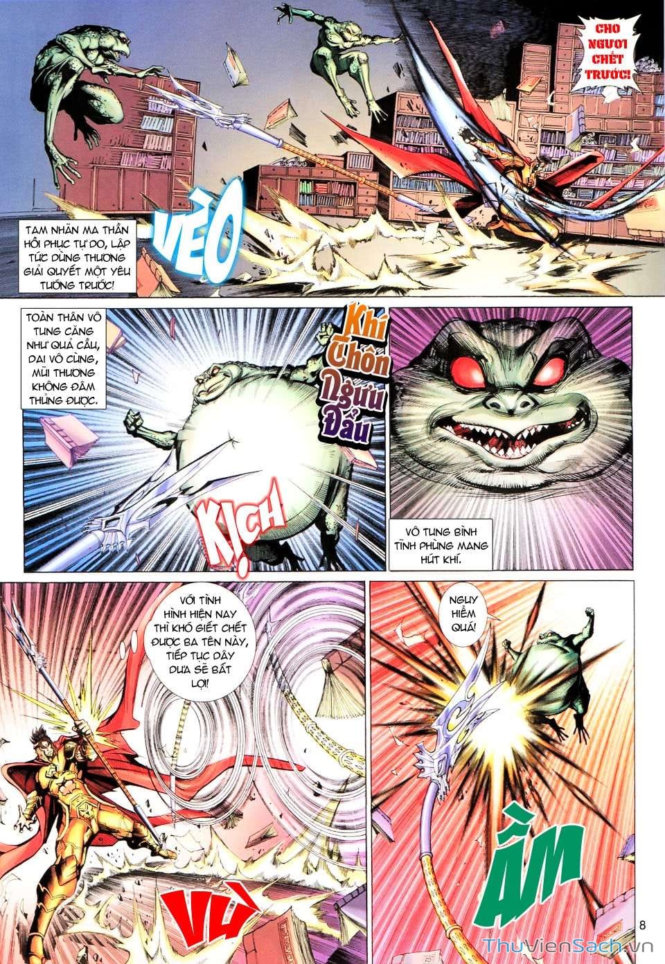 Truyện Tranh Đại Thánh Vương trang 4