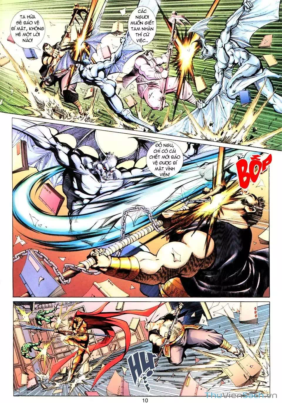 Truyện Tranh Đại Thánh Vương trang 4