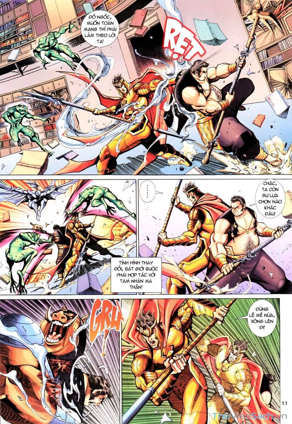 Truyện Tranh Đại Thánh Vương trang 4