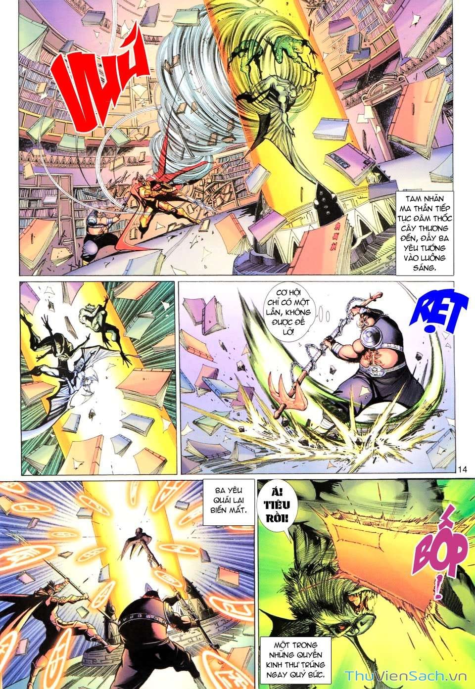 Truyện Tranh Đại Thánh Vương trang 4