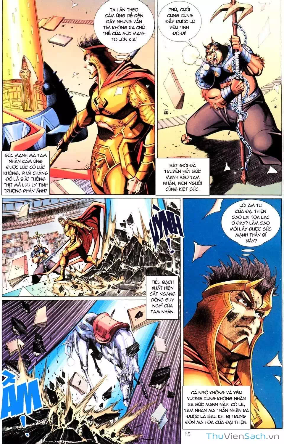 Truyện Tranh Đại Thánh Vương trang 4