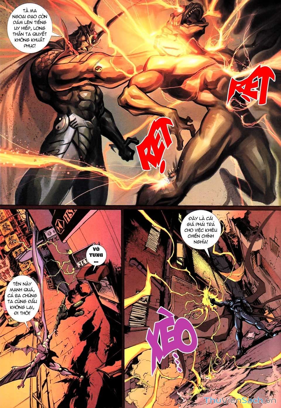 Truyện Tranh Đại Thánh Vương trang 4