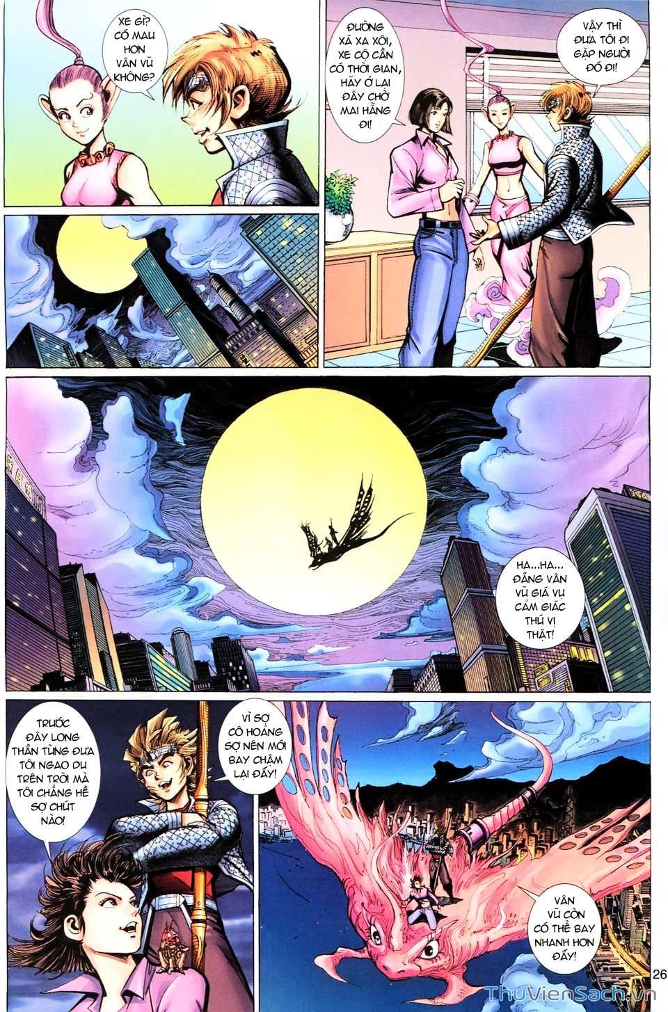 Truyện Tranh Đại Thánh Vương trang 4