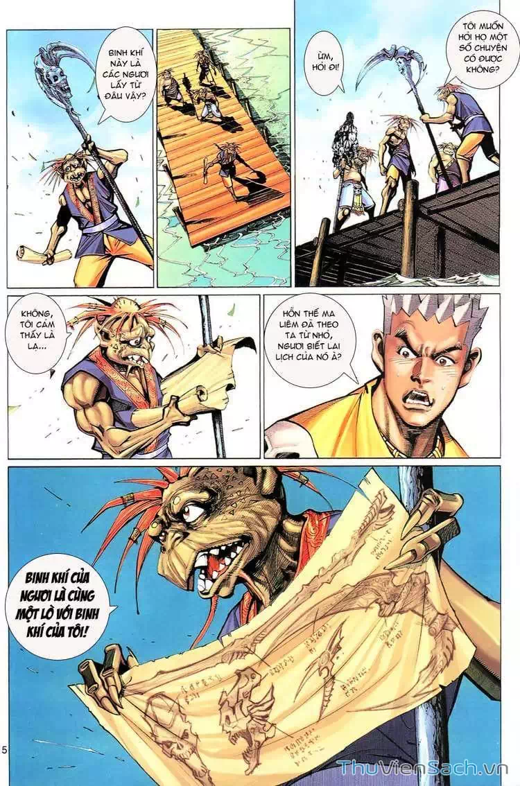 Truyện Tranh Đại Thánh Vương trang 4