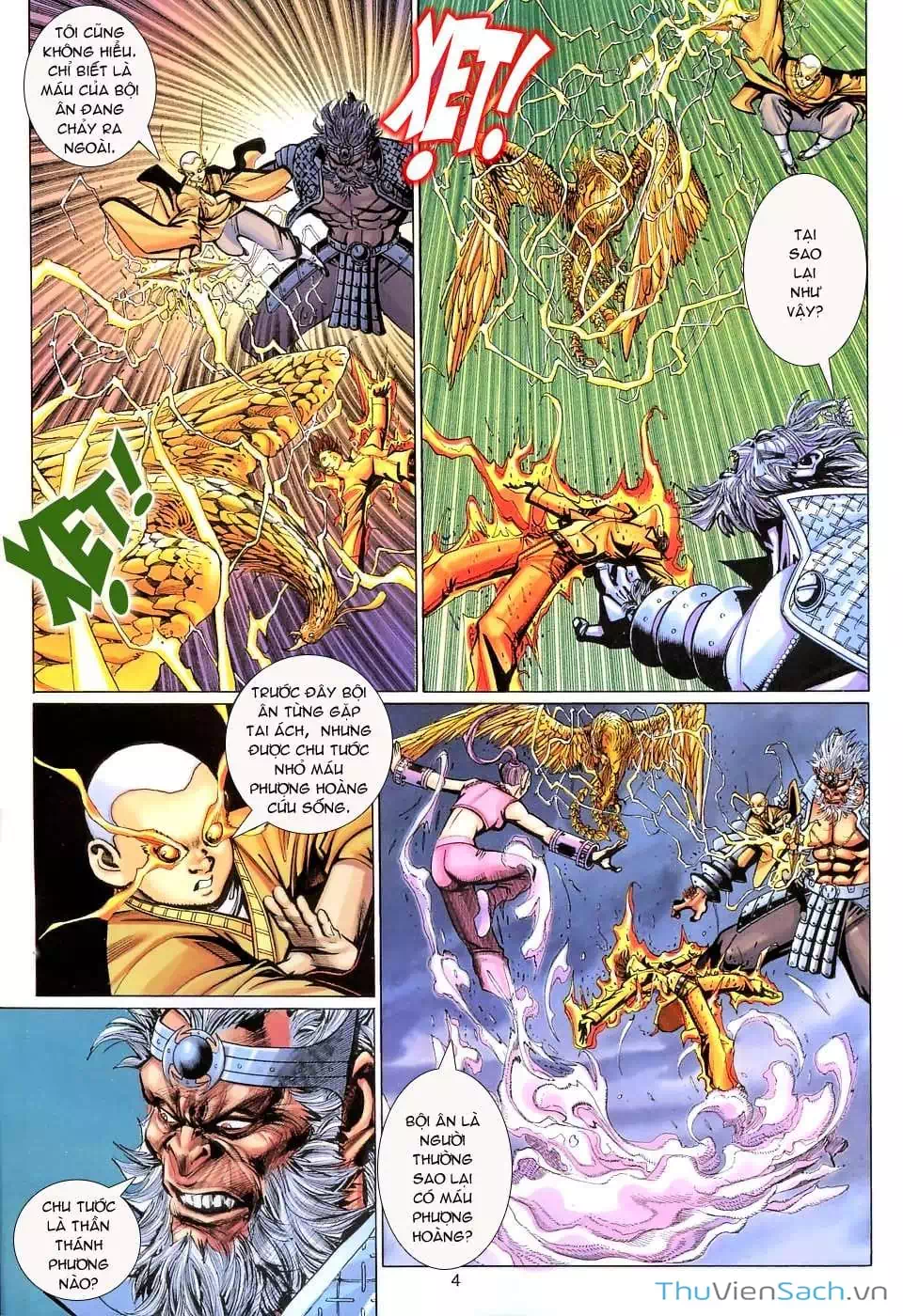 Truyện Tranh Đại Thánh Vương trang 4