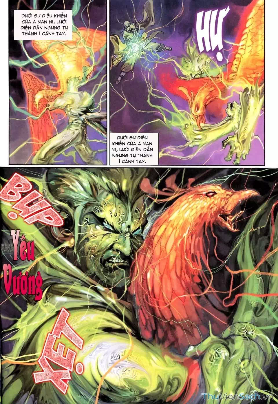 Truyện Tranh Đại Thánh Vương trang 4