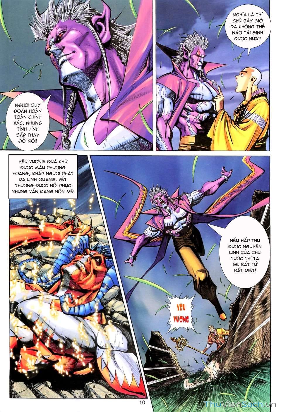 Truyện Tranh Đại Thánh Vương trang 4