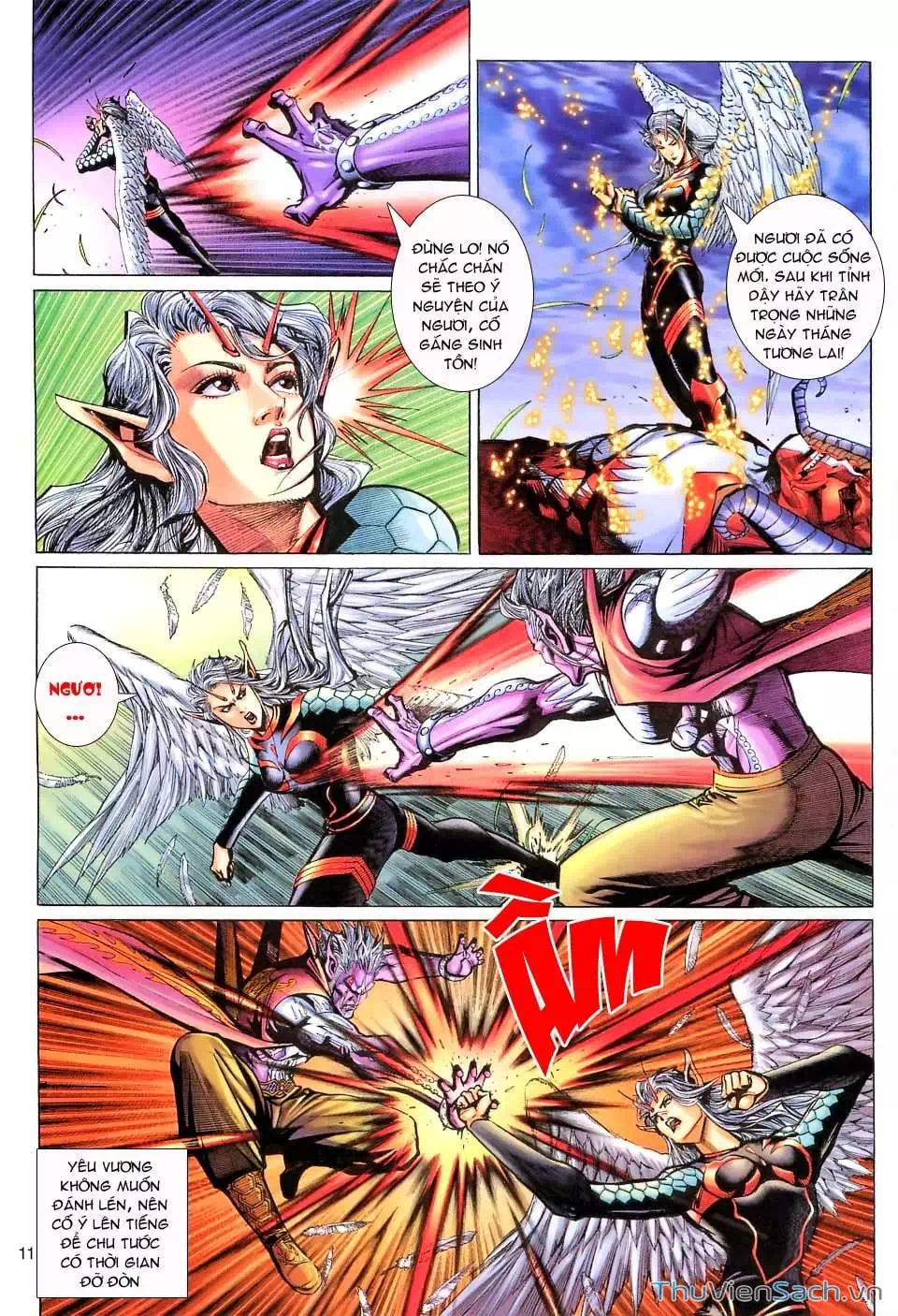 Truyện Tranh Đại Thánh Vương trang 4