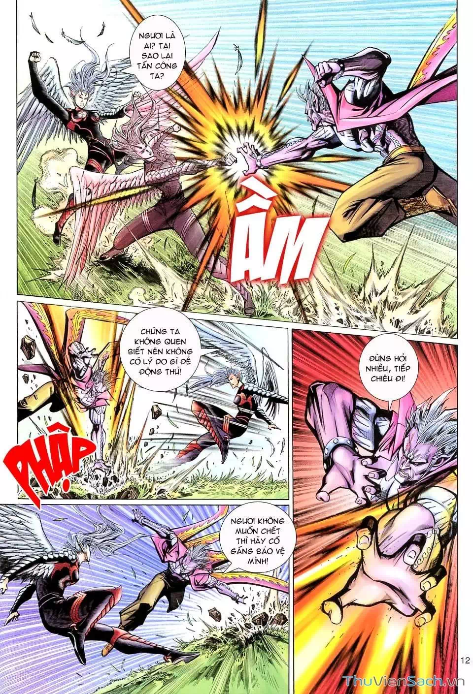 Truyện Tranh Đại Thánh Vương trang 4