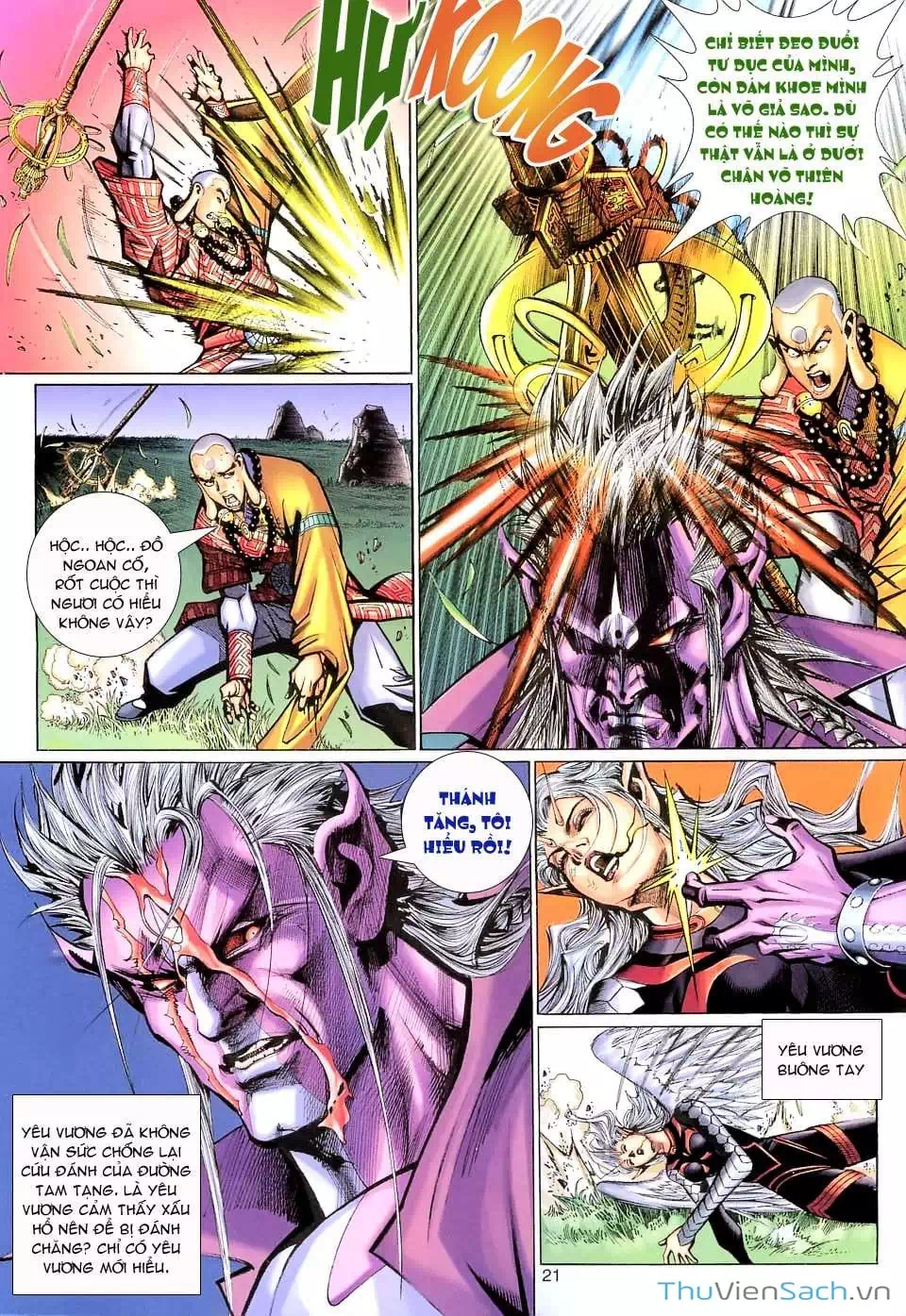 Truyện Tranh Đại Thánh Vương trang 4