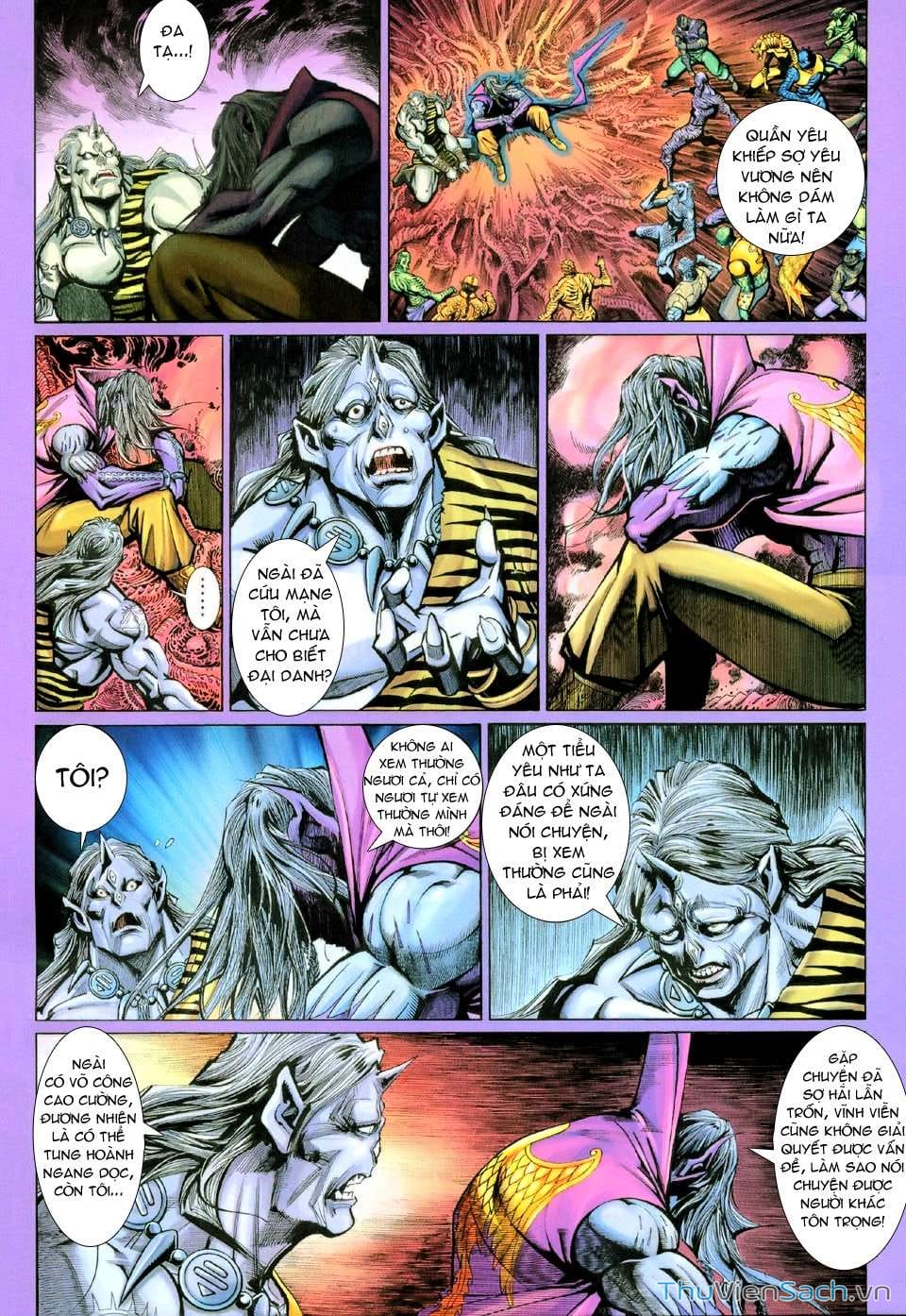 Truyện Tranh Đại Thánh Vương trang 4