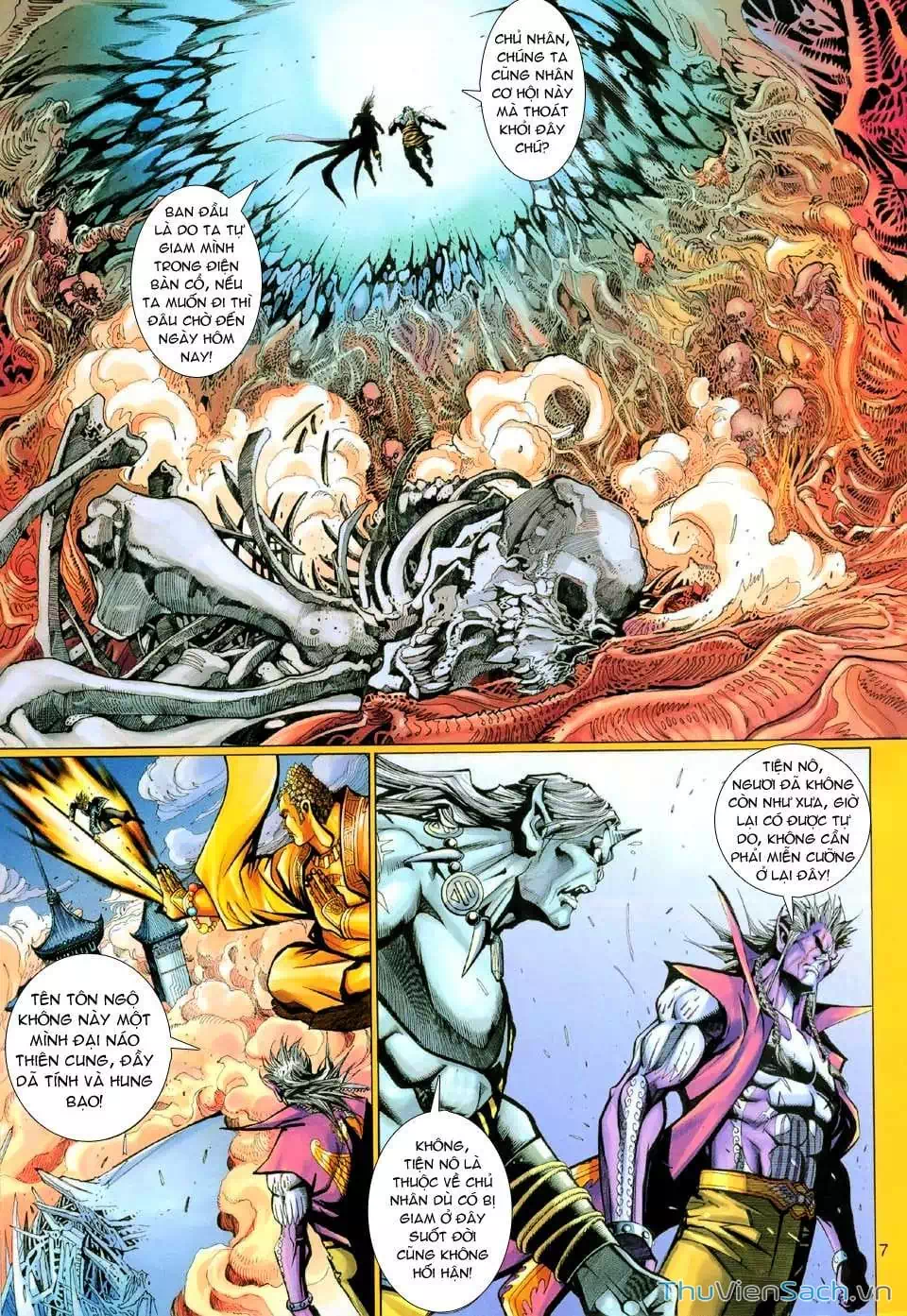 Truyện Tranh Đại Thánh Vương trang 4