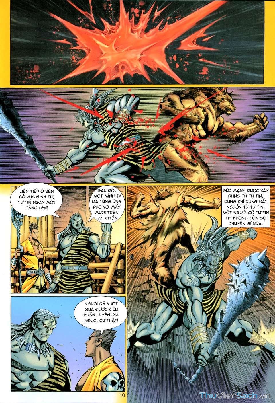 Truyện Tranh Đại Thánh Vương trang 4