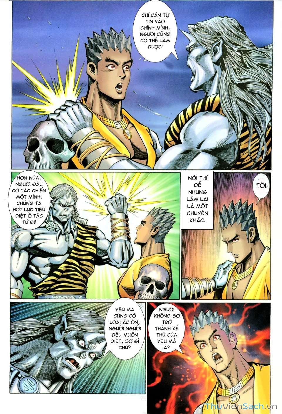 Truyện Tranh Đại Thánh Vương trang 4