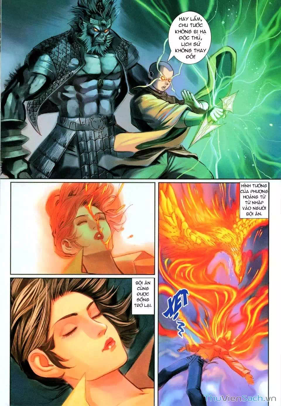 Truyện Tranh Đại Thánh Vương trang 4