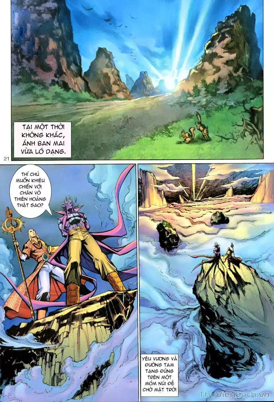 Truyện Tranh Đại Thánh Vương trang 4