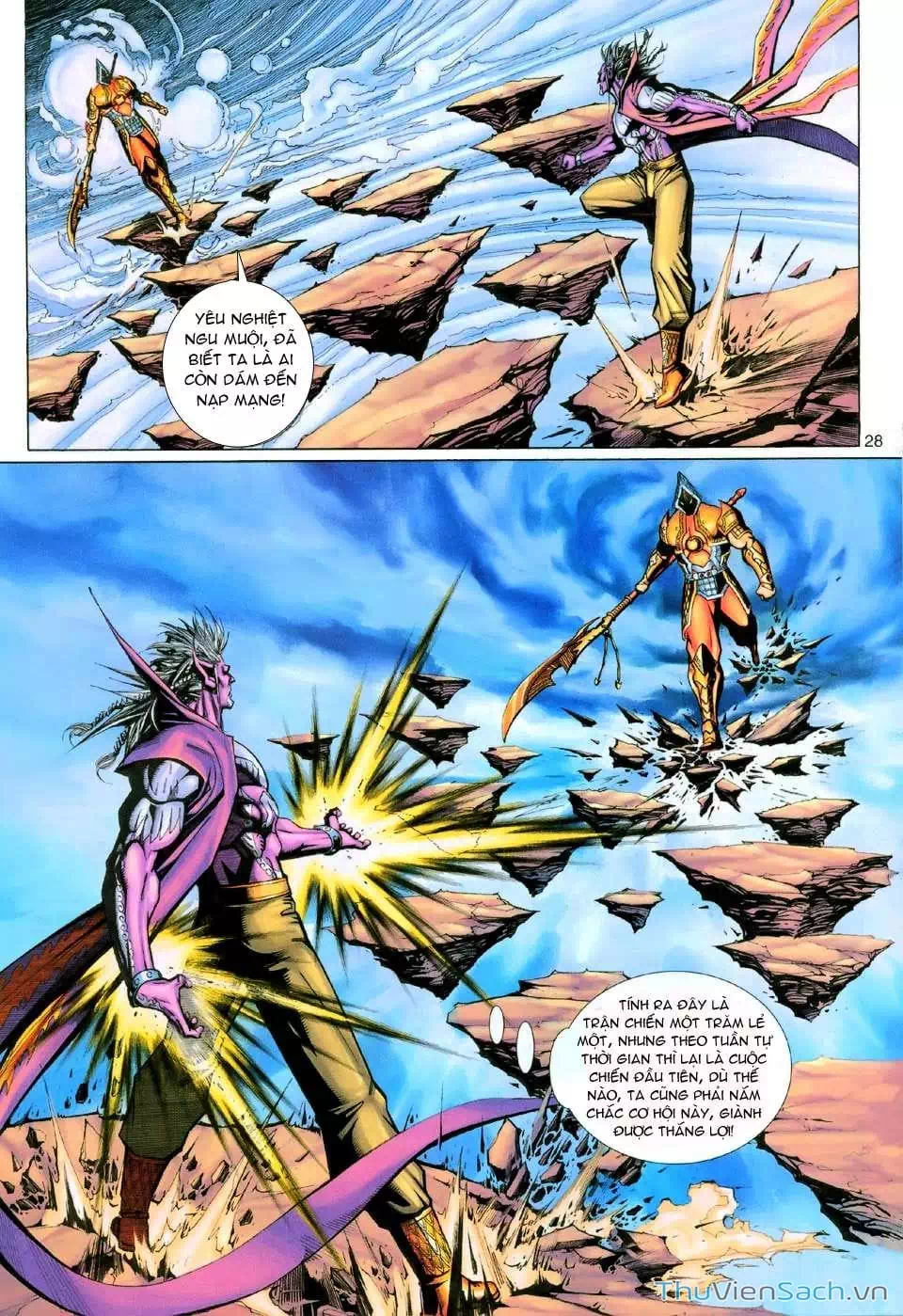 Truyện Tranh Đại Thánh Vương trang 4