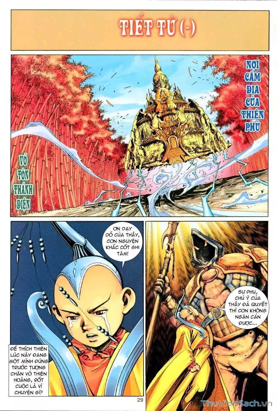 Truyện Tranh Đại Thánh Vương trang 4