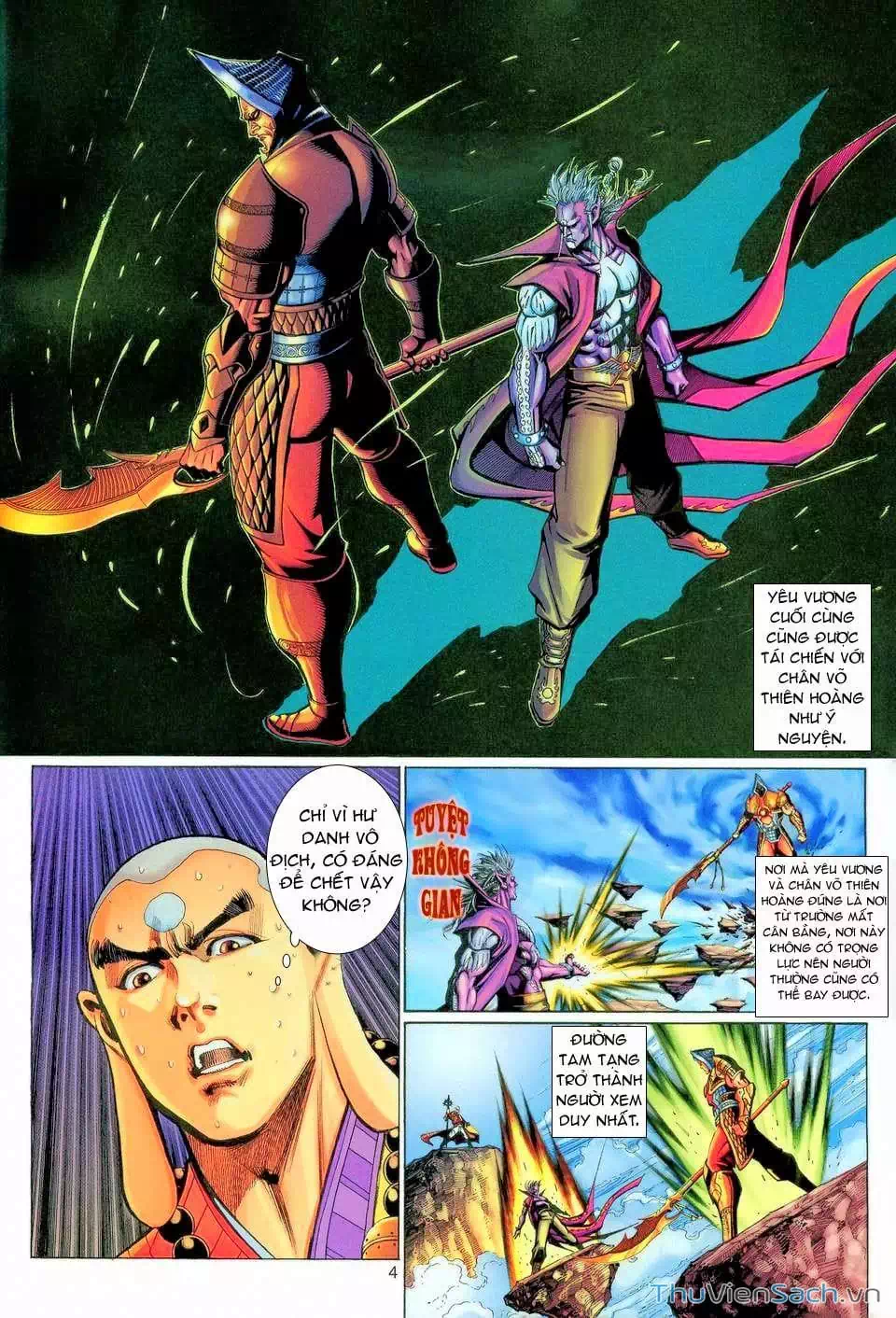 Truyện Tranh Đại Thánh Vương trang 4