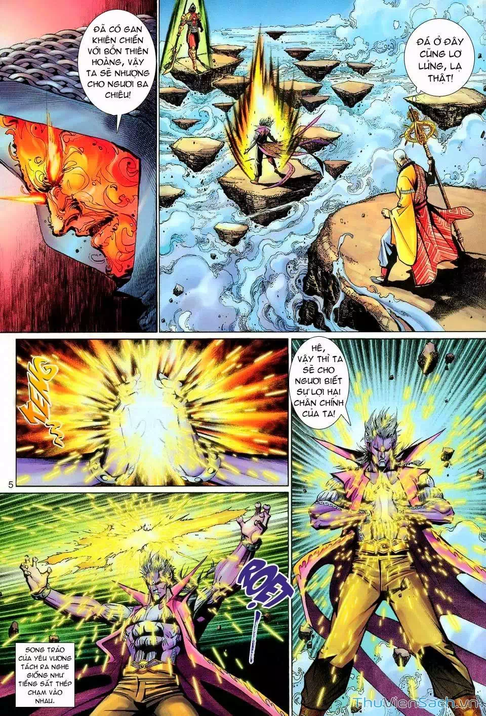 Truyện Tranh Đại Thánh Vương trang 4