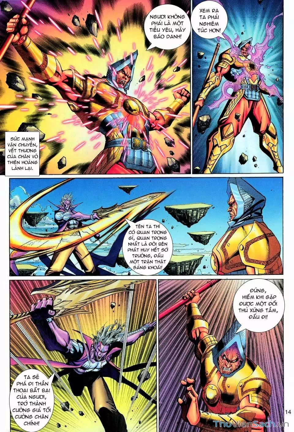 Truyện Tranh Đại Thánh Vương trang 4