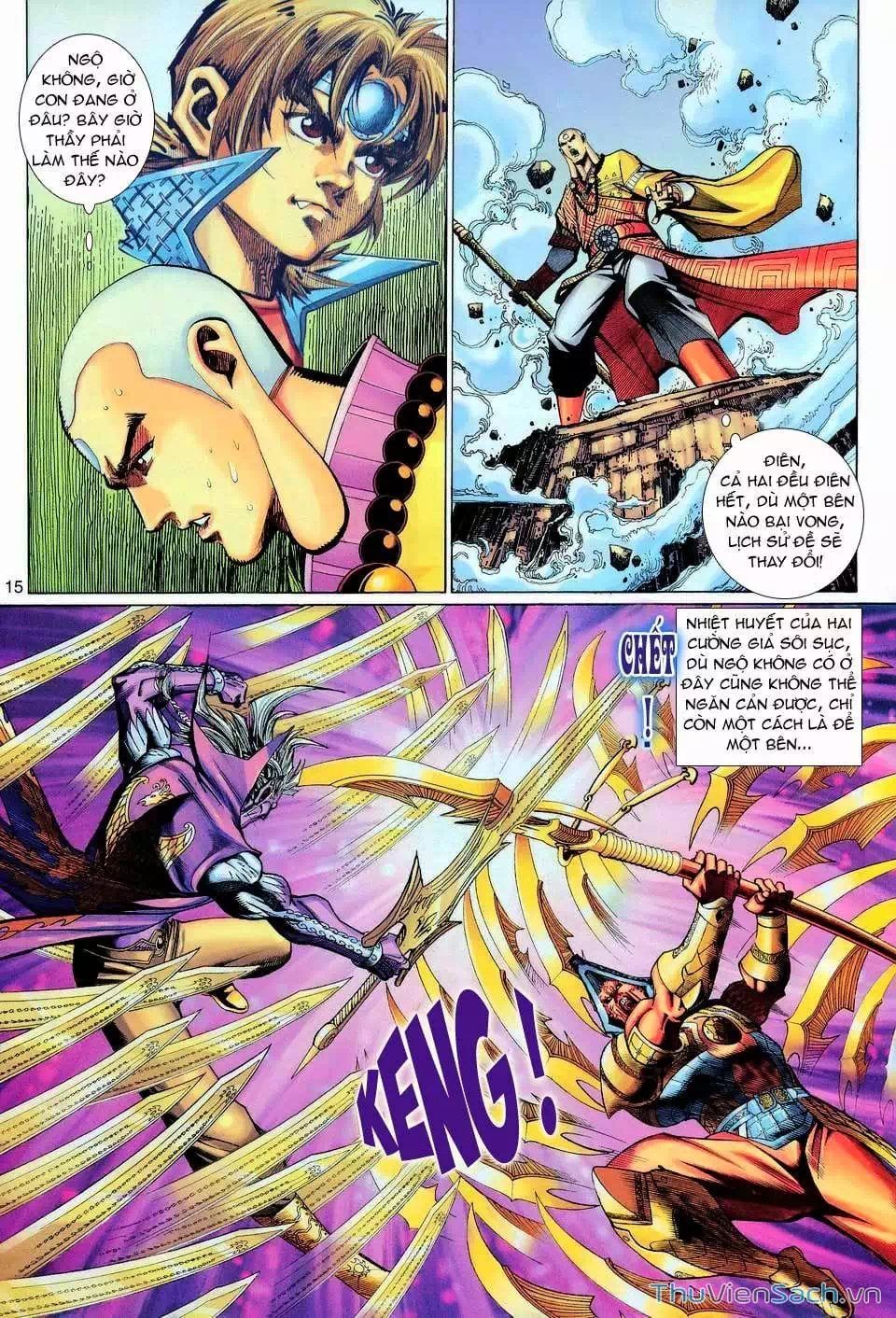 Truyện Tranh Đại Thánh Vương trang 4