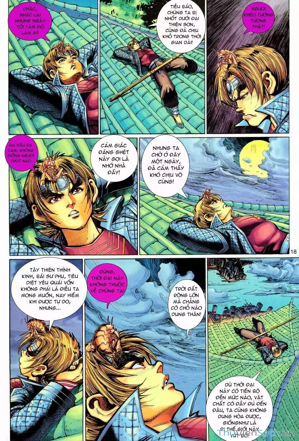 Truyện Tranh Đại Thánh Vương trang 4