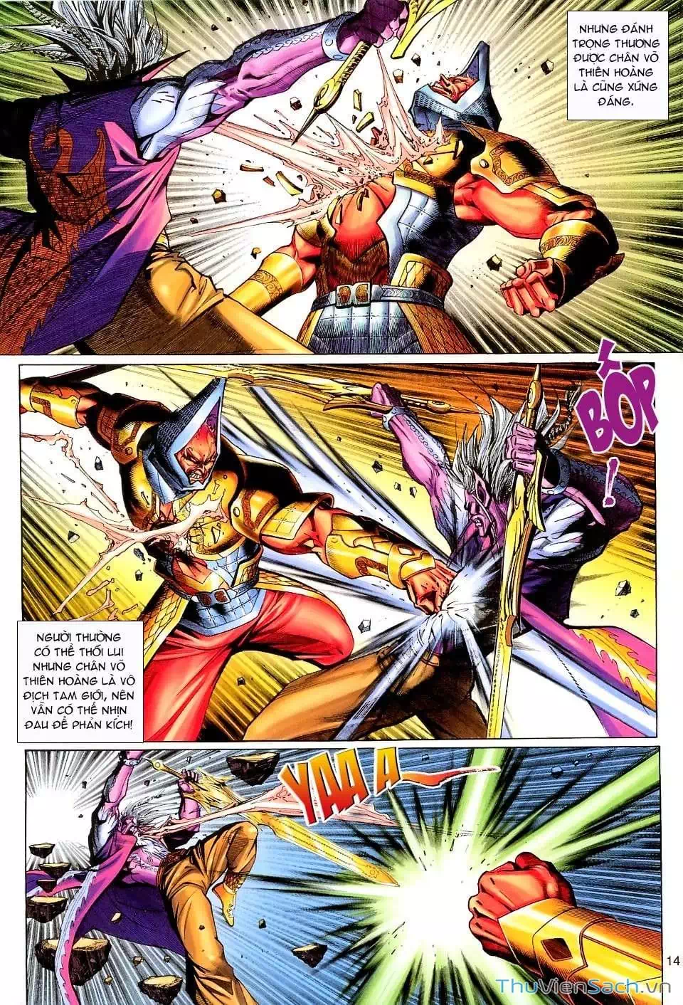 Truyện Tranh Đại Thánh Vương trang 4