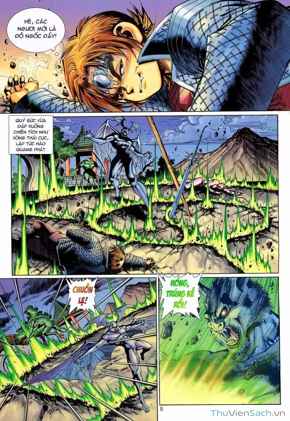 Truyện Tranh Đại Thánh Vương trang 4