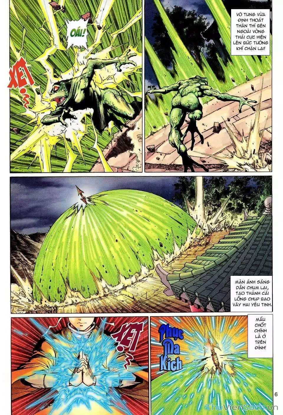 Truyện Tranh Đại Thánh Vương trang 4