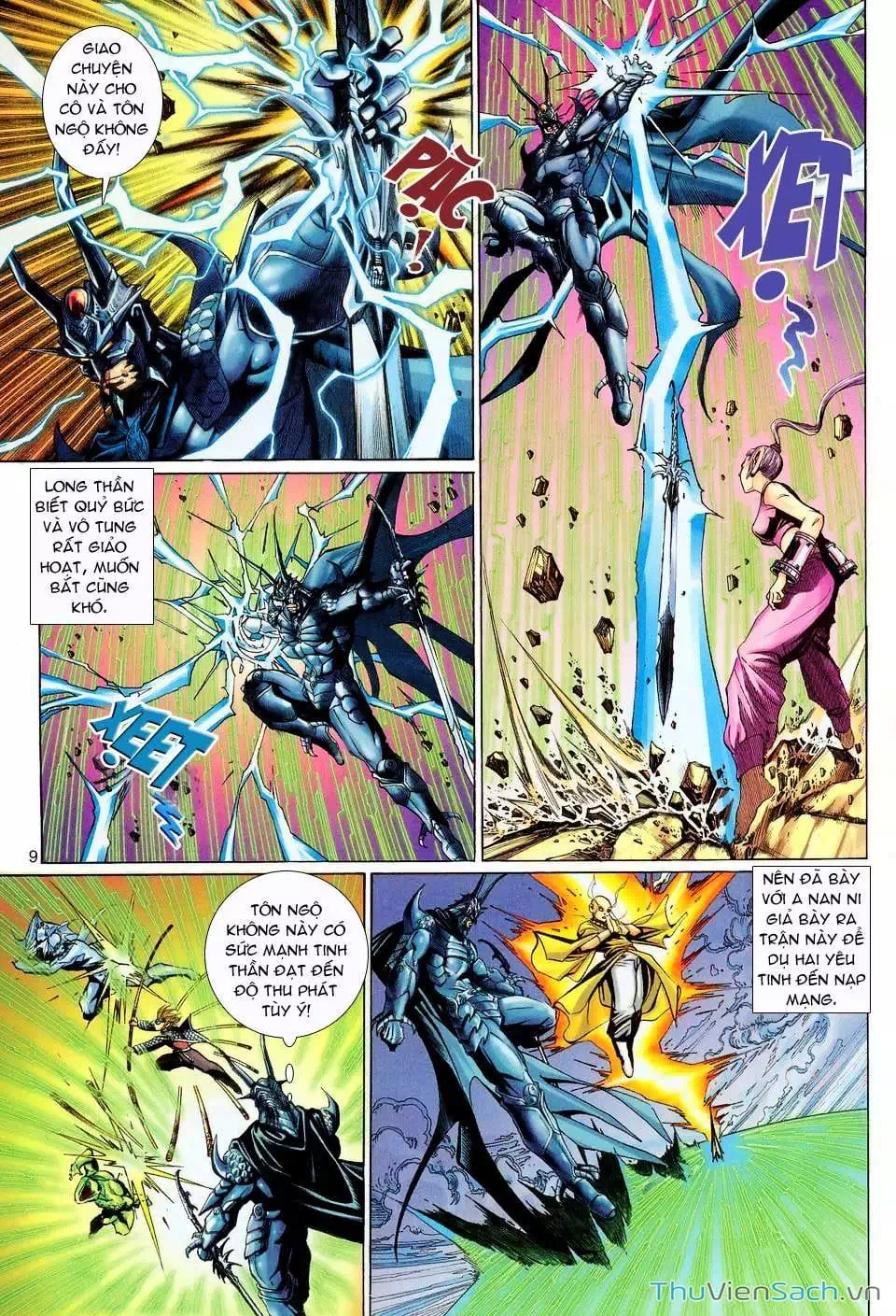 Truyện Tranh Đại Thánh Vương trang 4