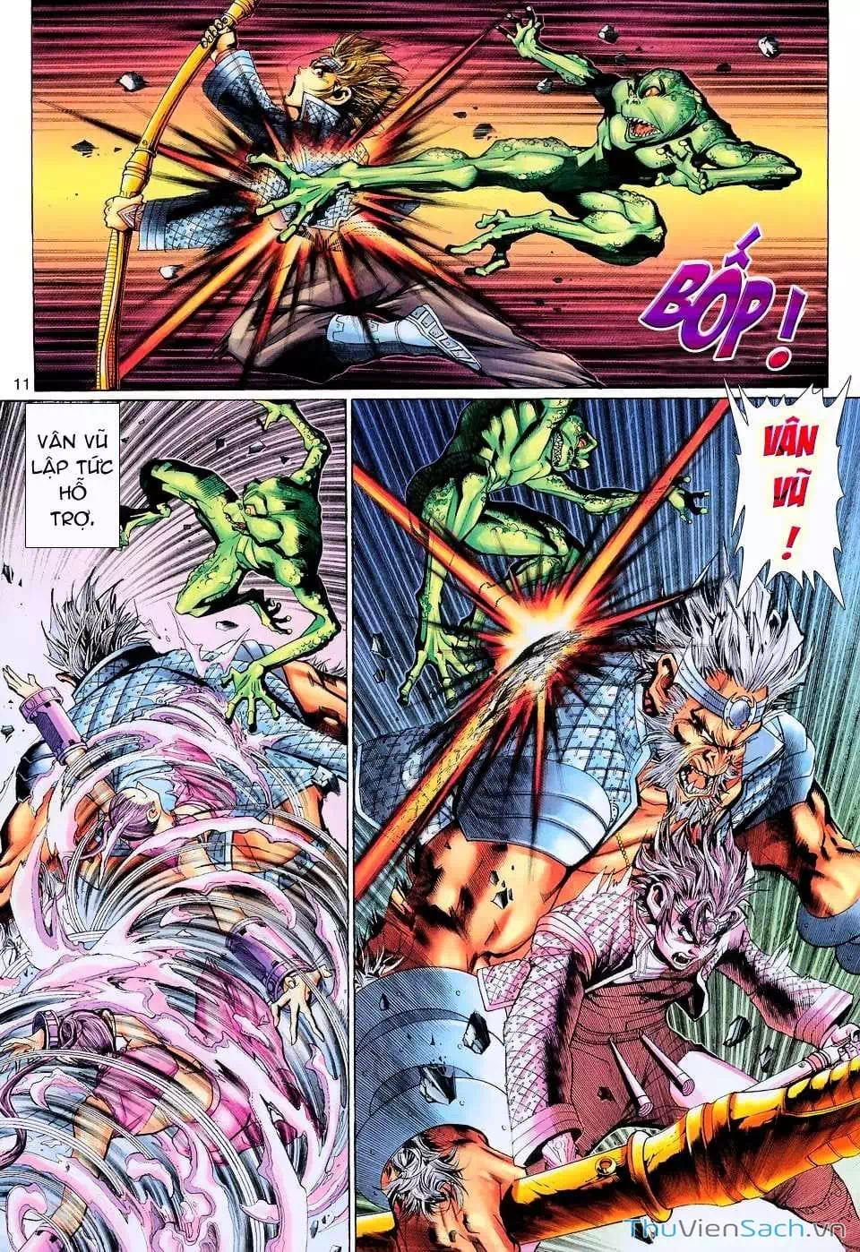 Truyện Tranh Đại Thánh Vương trang 4