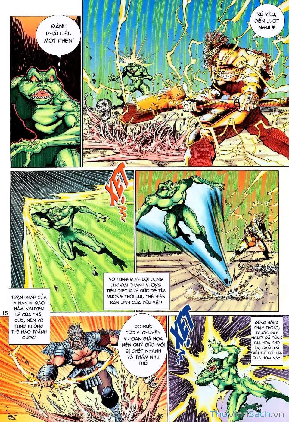 Truyện Tranh Đại Thánh Vương trang 4