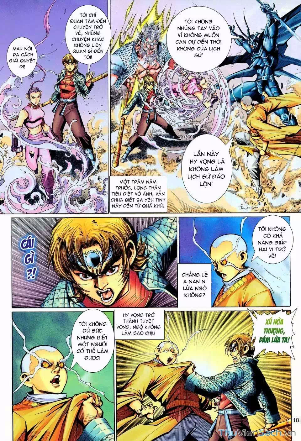 Truyện Tranh Đại Thánh Vương trang 4