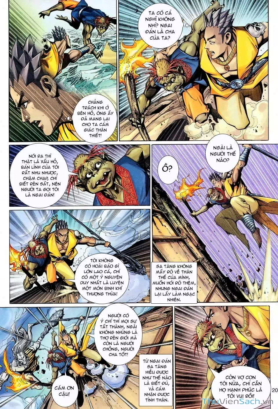 Truyện Tranh Đại Thánh Vương trang 4