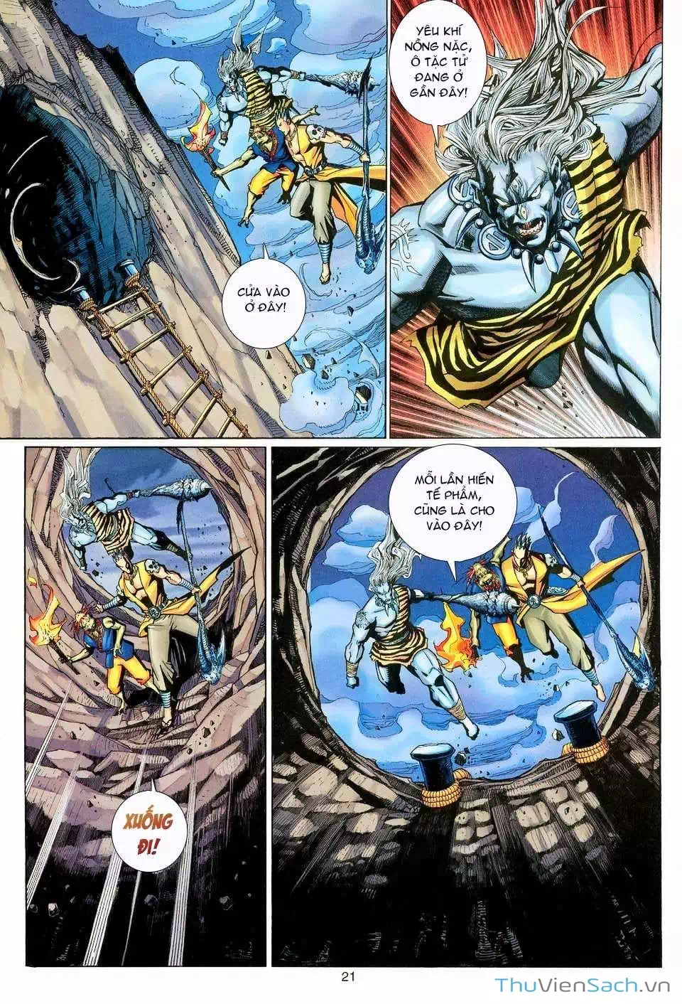 Truyện Tranh Đại Thánh Vương trang 4