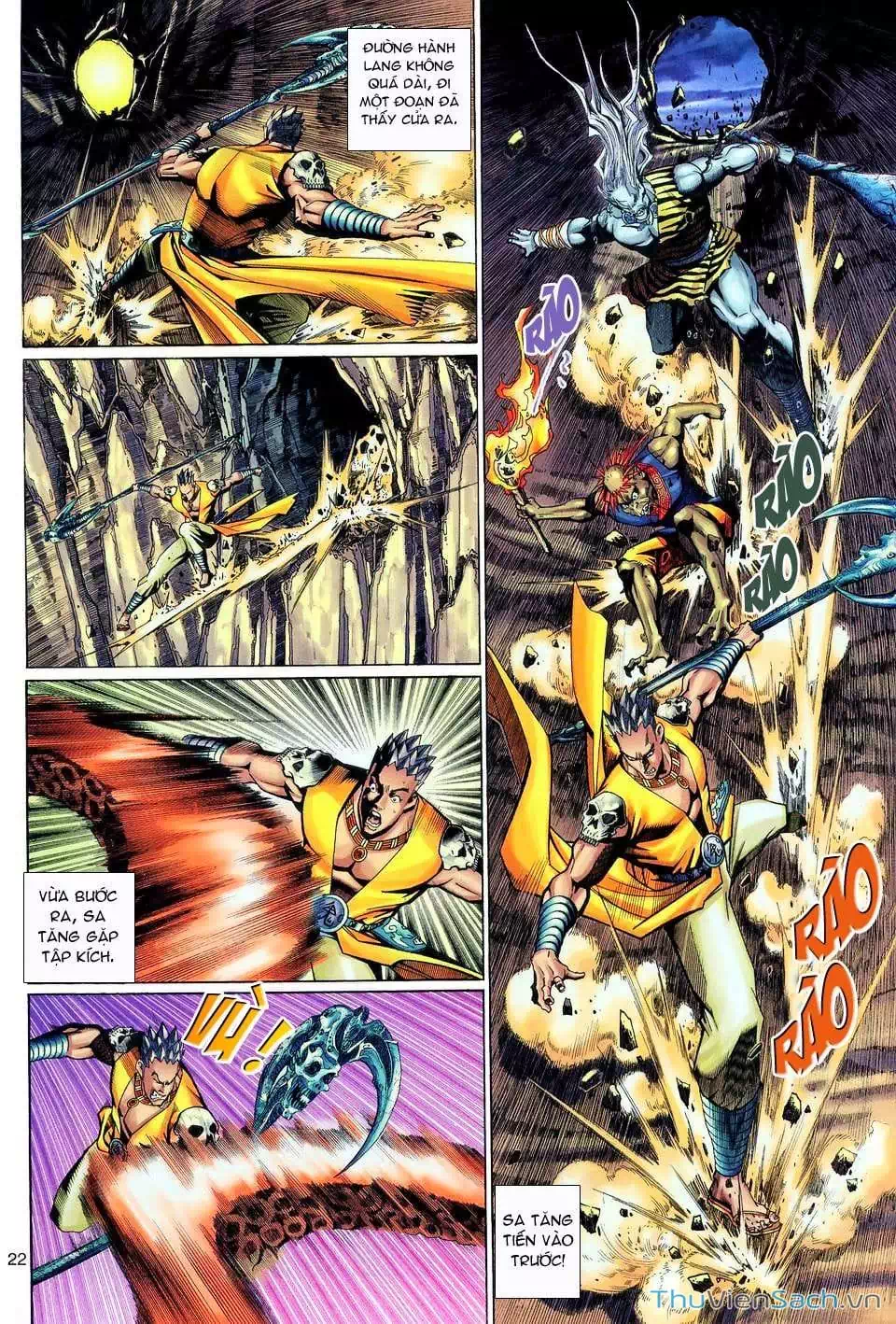 Truyện Tranh Đại Thánh Vương trang 4