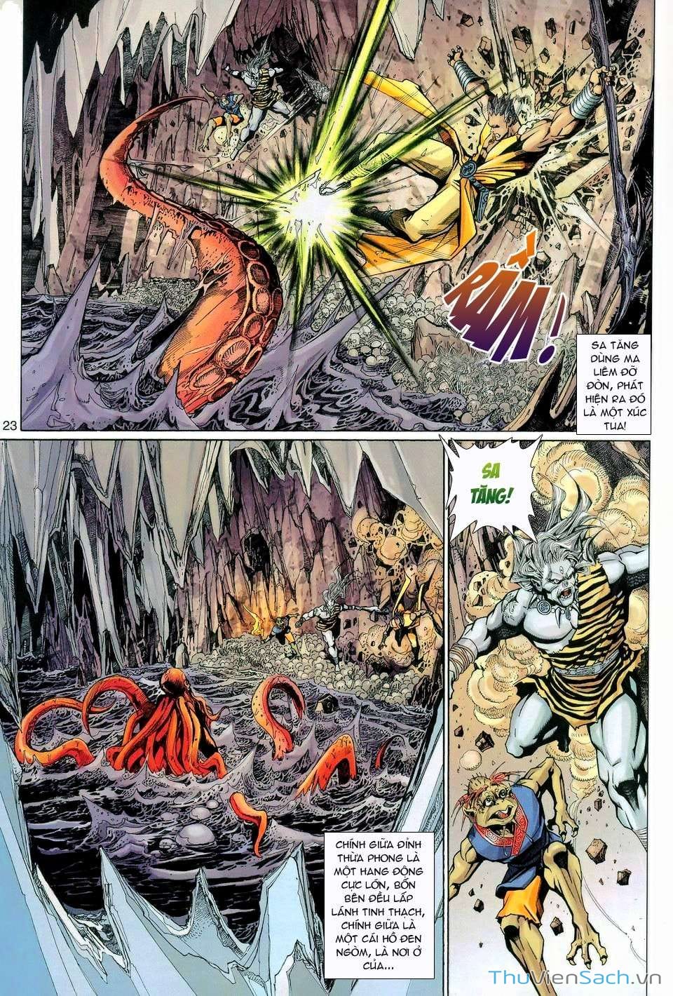 Truyện Tranh Đại Thánh Vương trang 4