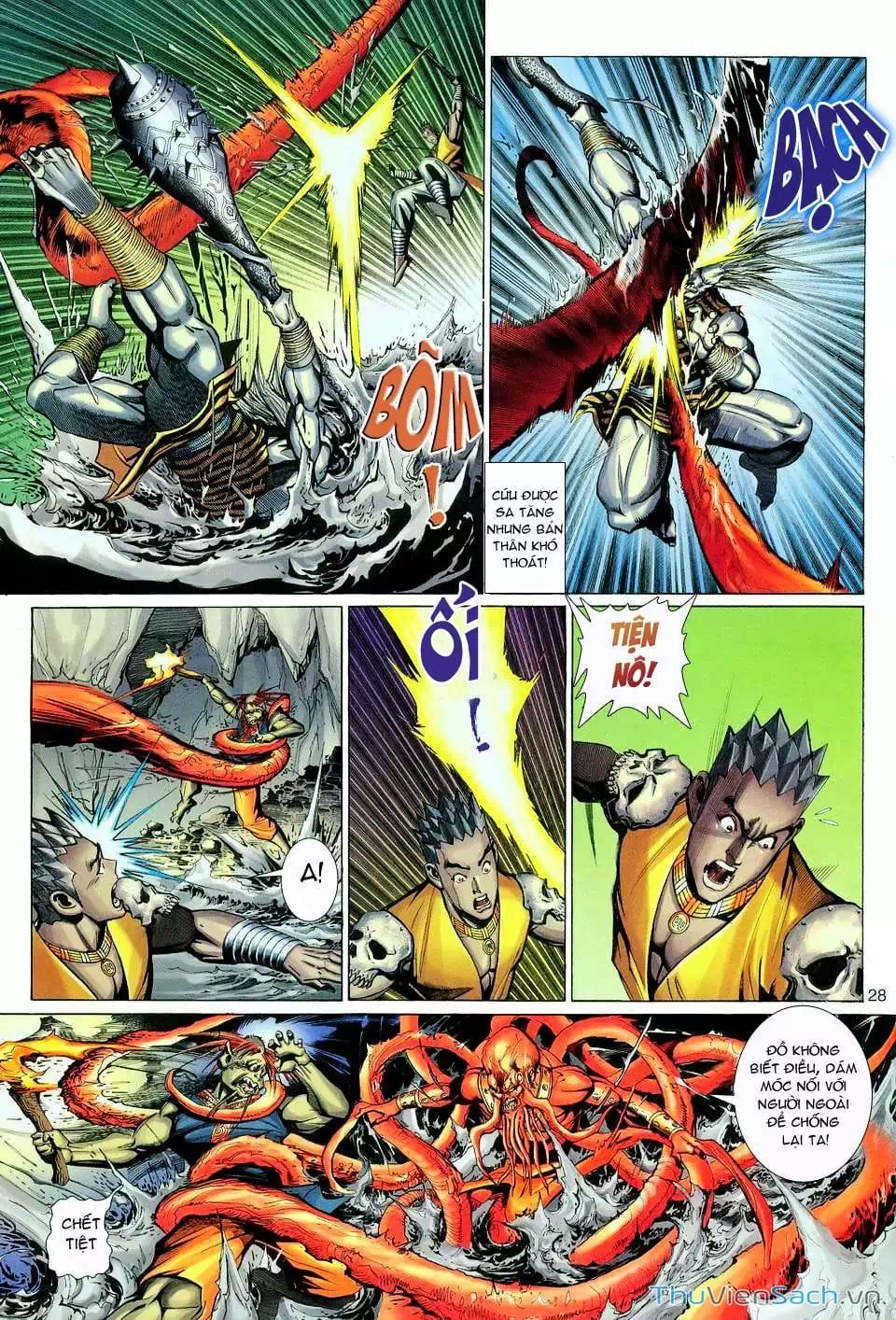 Truyện Tranh Đại Thánh Vương trang 4